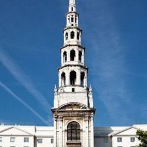 The iconic Wren spire. The inspiration for the tiered wedding cake. Photograph by Paul Freeman