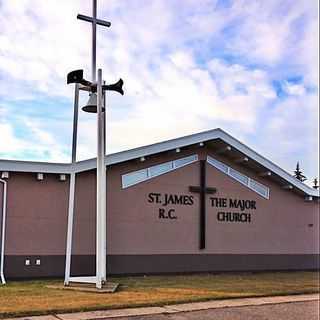 St. James the Major Catholic Church - Manning, Alberta