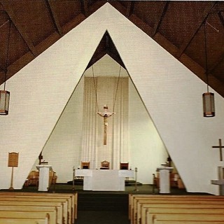 Interior of Immaculate Heart of Mary Church