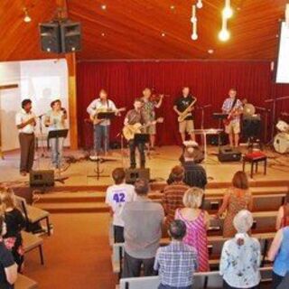 Sunday service at Mt Roskill Baptist Church