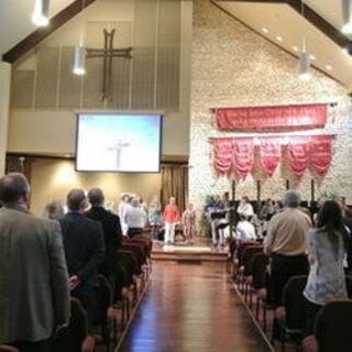 Sunday worship at HCC