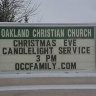 Christmas Eve Candlelight Service Ad