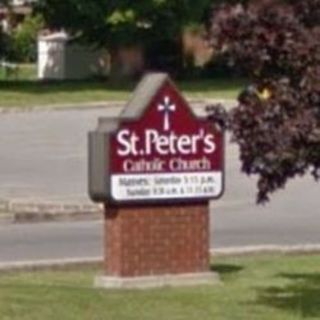 St. Peter's church sign