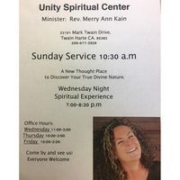 Unity Spiritual Center in the Mother Lode