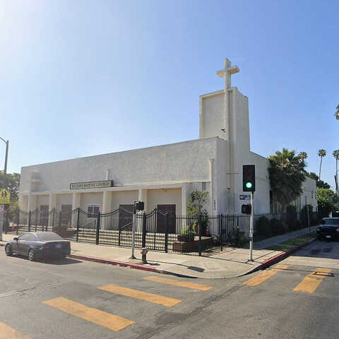 Victory Baptist Church Los Angeles CA before the September, 11, 2022 fire
