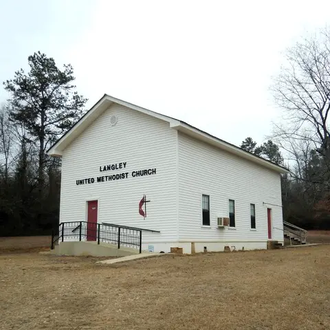 Langley United Methodist Church Langley AR - photo courtesy of G Smallwood