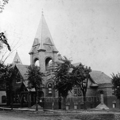Villisca Presbyterian Church back in 1912