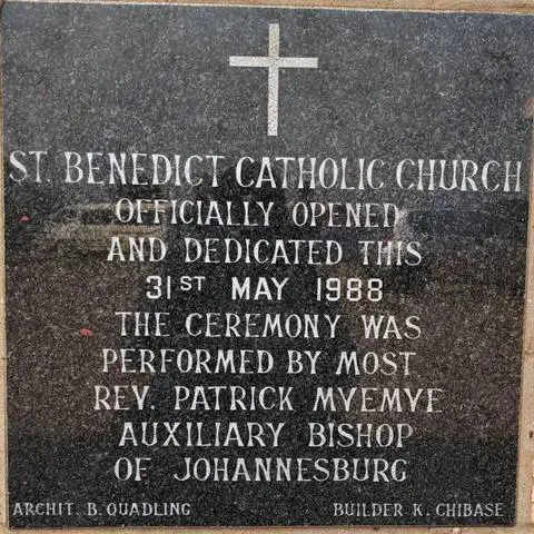 St Benedict Catholic Church - Sebokeng, Gauteng