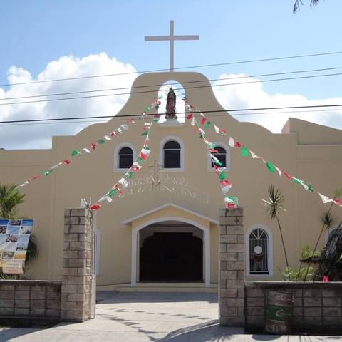 Nuestra Senora  de Guadalupe Parroquia - Tulum, Quintana Roo