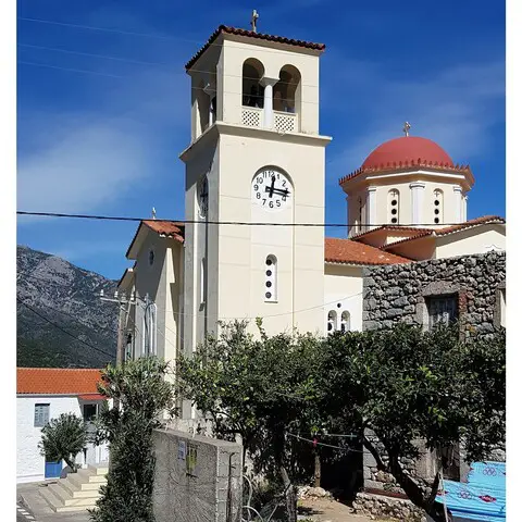 Assumption of Mary Orthodox Church Kyparissi Laconia - photo courtesy of Xenis Xenakis