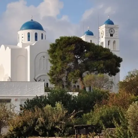 Saint Spyridon Orthodox Metropolitan Church - Apollonia, Cyclades