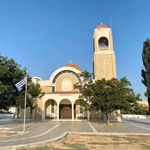 Saint Archangel Michael Orthodox Church Oroklini Larnaca - photo courtesy of Stavros Valianti