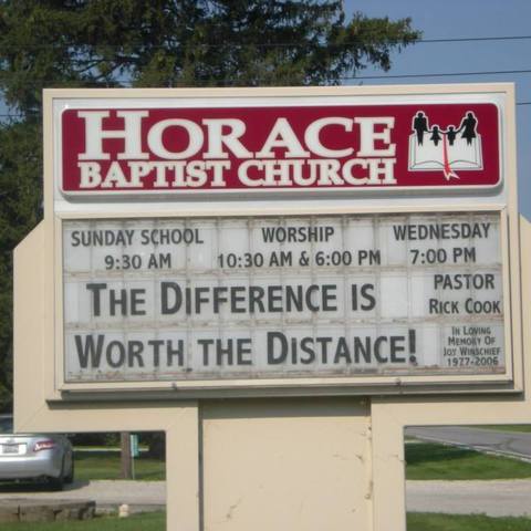 Horace Baptist Church - Chrisman, Illinois