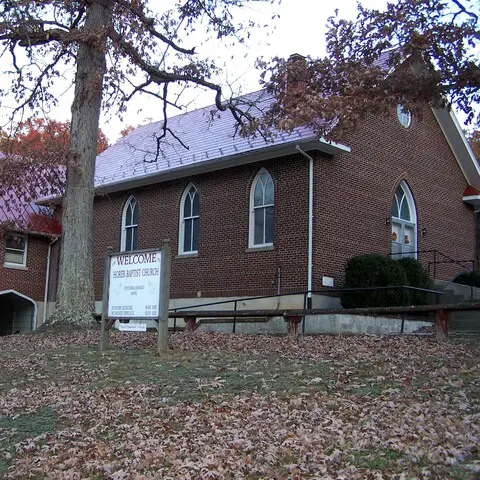Horeb Baptist Church Millboro VA - photo courtesy of Rhoda Marcum Burks