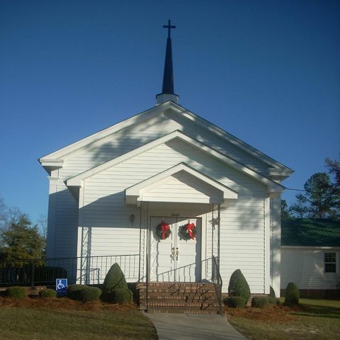 White Oak United Methodist Church Appling GA - photo coutesy of Howard Burough