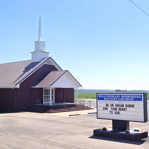 Willingham Memorial Baptist Church - Ridgely, Tennessee