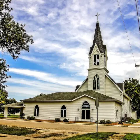 St. John's Lutheran Church Fenton, Iowa - photo courtesy of D. G. Prelip