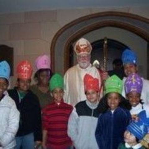 A recent visit by our bishop
