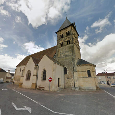 Eglise Saint-Andre - Marzy, Bourgogne