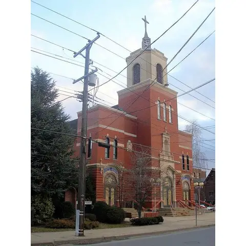 St Hedwig's Catholic Church Kingston PA - photo courtesy of St. Hedwig's School alumni