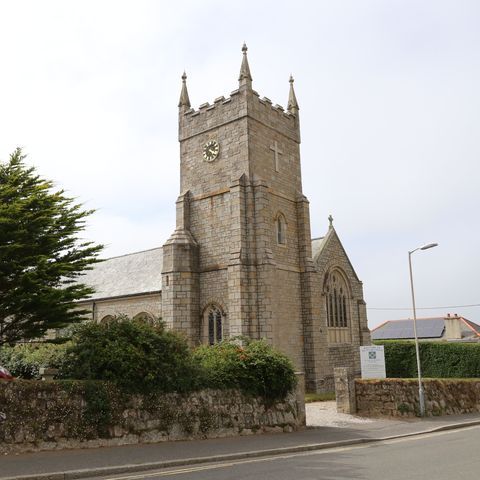 St Anta Church from Porthrepta Road, Carbis Bay
