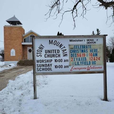Stony Mountain United Church - Stony Mountain, Manitoba