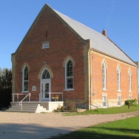Dobbinton United Church Dobbinton, Ontario - photo courtesy D Cruickshank