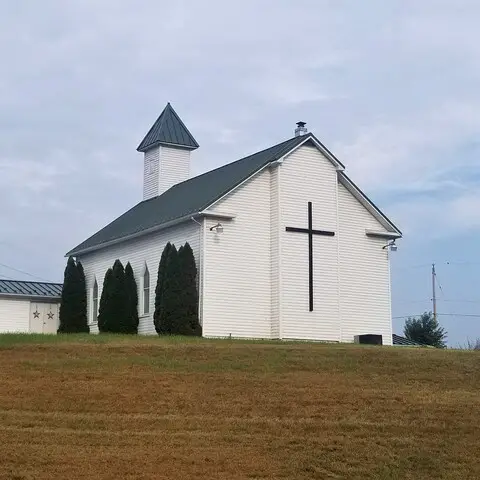 Lahmansville United Methodist Church - photo courtesy of Mike Lennett