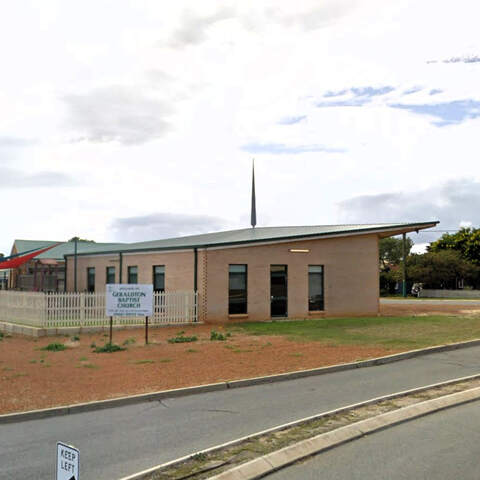 Geraldton Baptist Church  from Eastern Road approach
