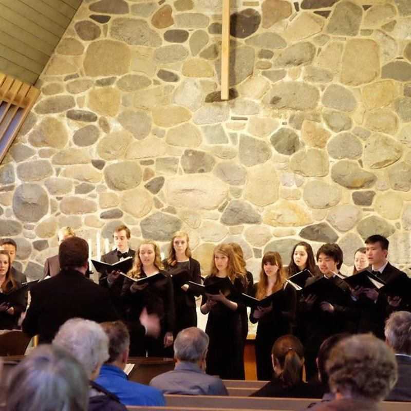 University of Alberta Concert Choir performing at St. Anselm's