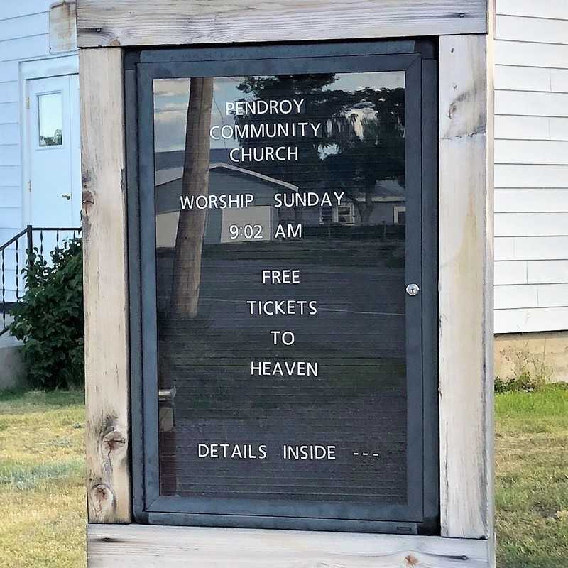 Free Tickets to Heaven (details inside) - Pendroy Community Church