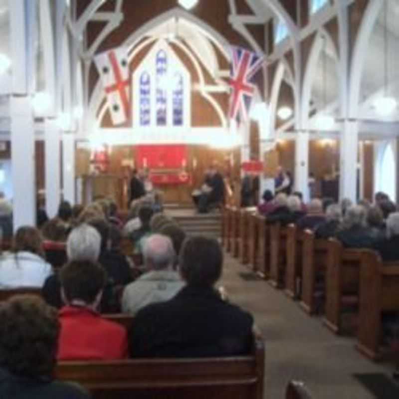 'The Gathering of the Community' in St. Andrew's Anglican Church in Port au Bras
