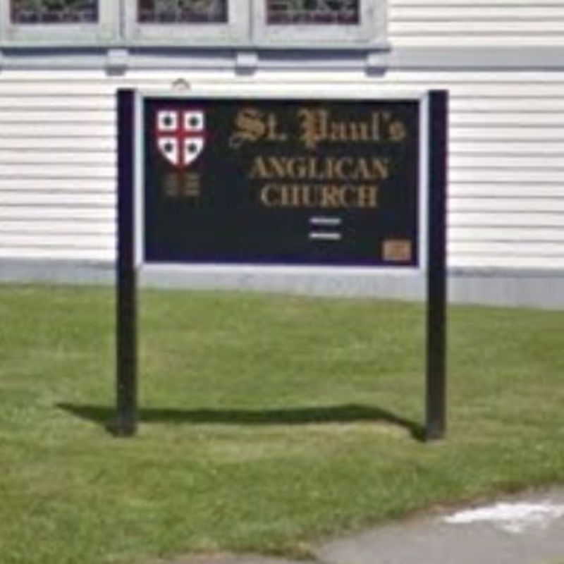 St. Paul's church sign