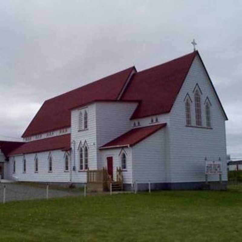 The old St. Cyprian's Anglican Church