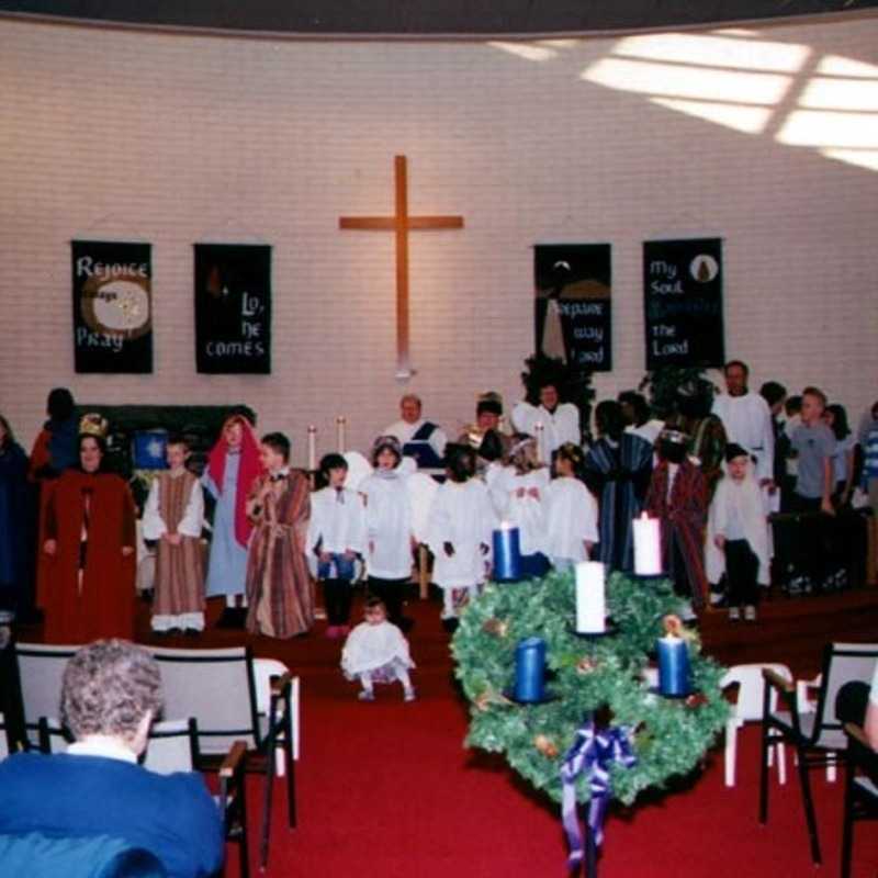 Participants in 2003 Christmas Pageant - December 14