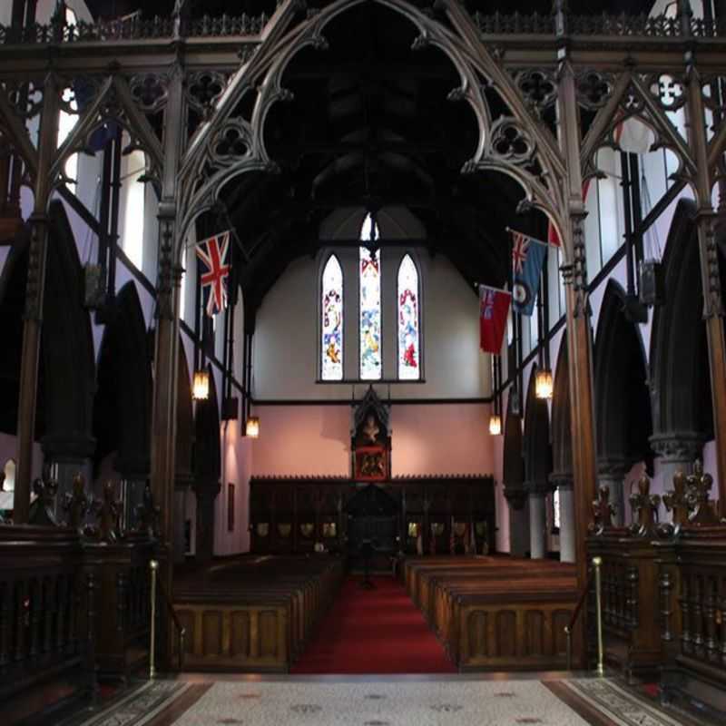 Inside Trinity Anglican Church