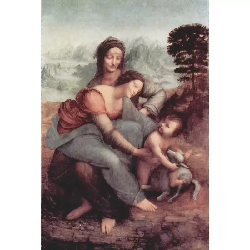 Saint Anne, the maternal grandmother of Jesus