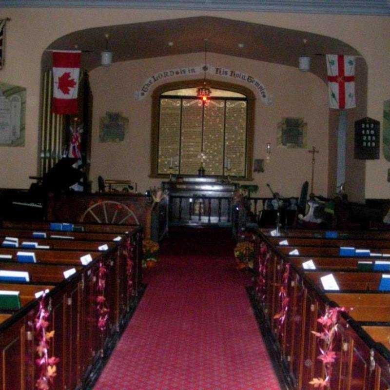 Inside Old St. Paul's Anglican Church
