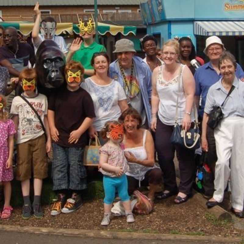 Part of our church family enjoying a day out together