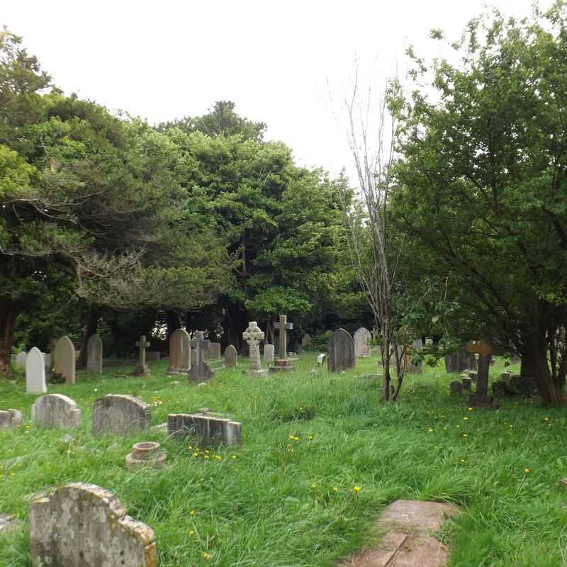 The Churchyard at Christ Church, Totland Bay