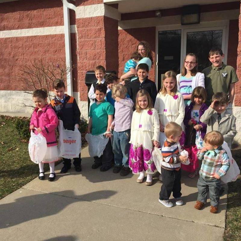 2015 Easter at Messiah Lutheran Church - Ready for the big egg hunt