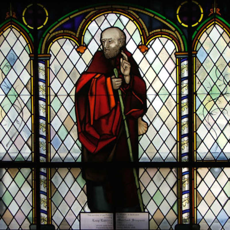 St. James stained glass window