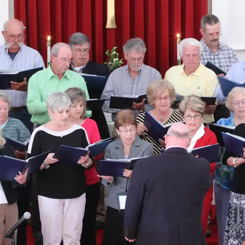 Rocky River Baptist Church Choir at Siler City Presbyterian Church
