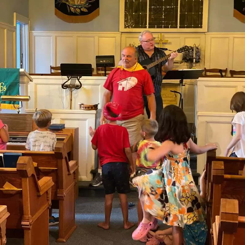 Closing out night 1 of vacation Bible school 2021