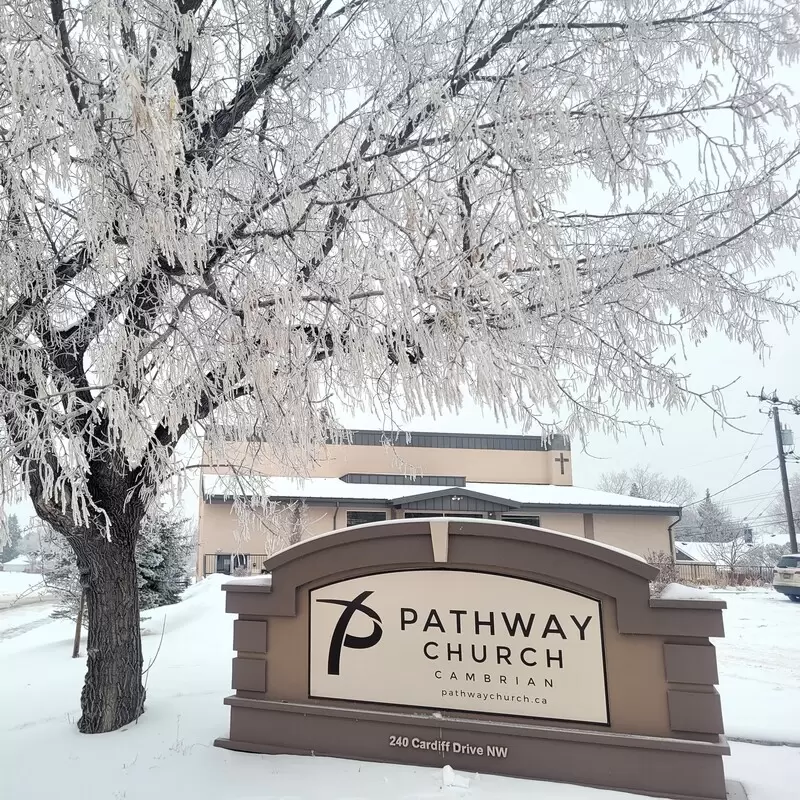Pathway Church at Cambrian in winter