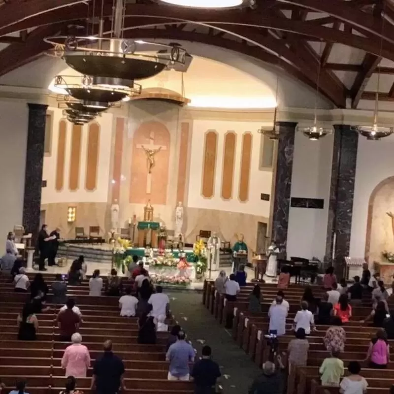 Last mass at Transfiguration Parish, June 28, 2020