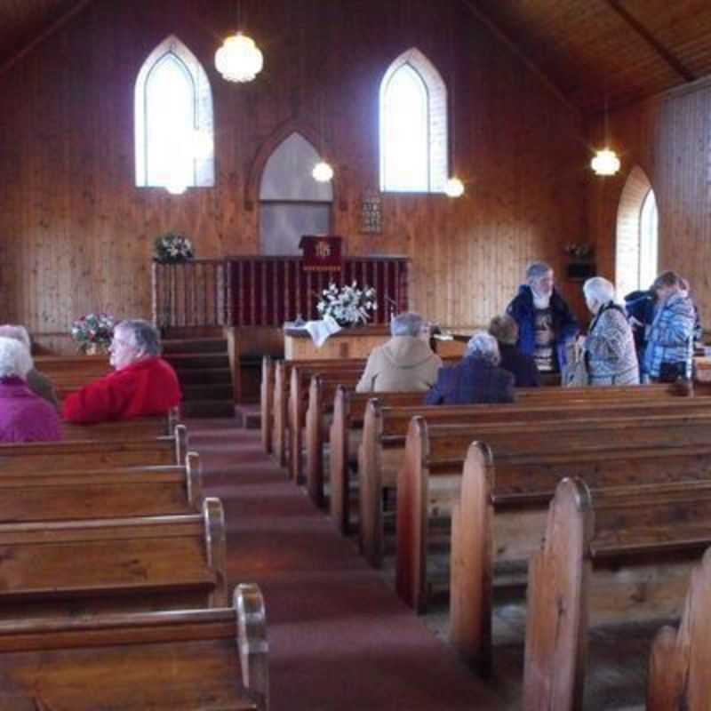 Inside Melness Church