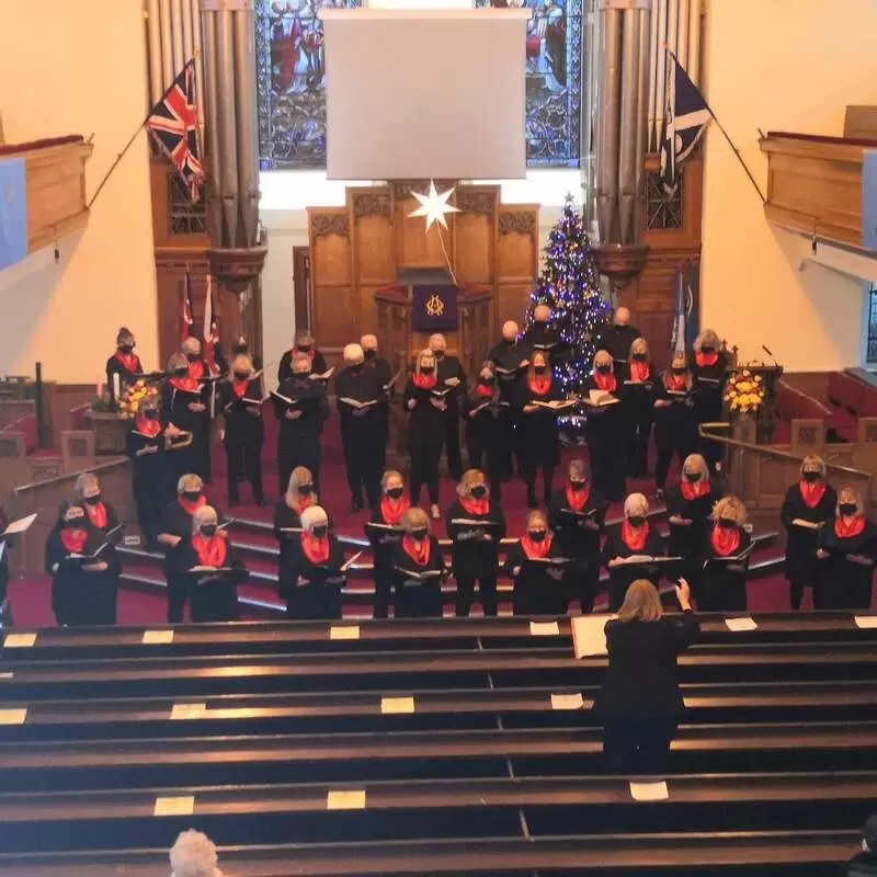 Inverclyde Voices Choir Concert in OG&A Church - 5 December 2021