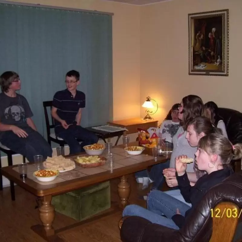 St. Mary's Youth Group - Pizza at the Rectory