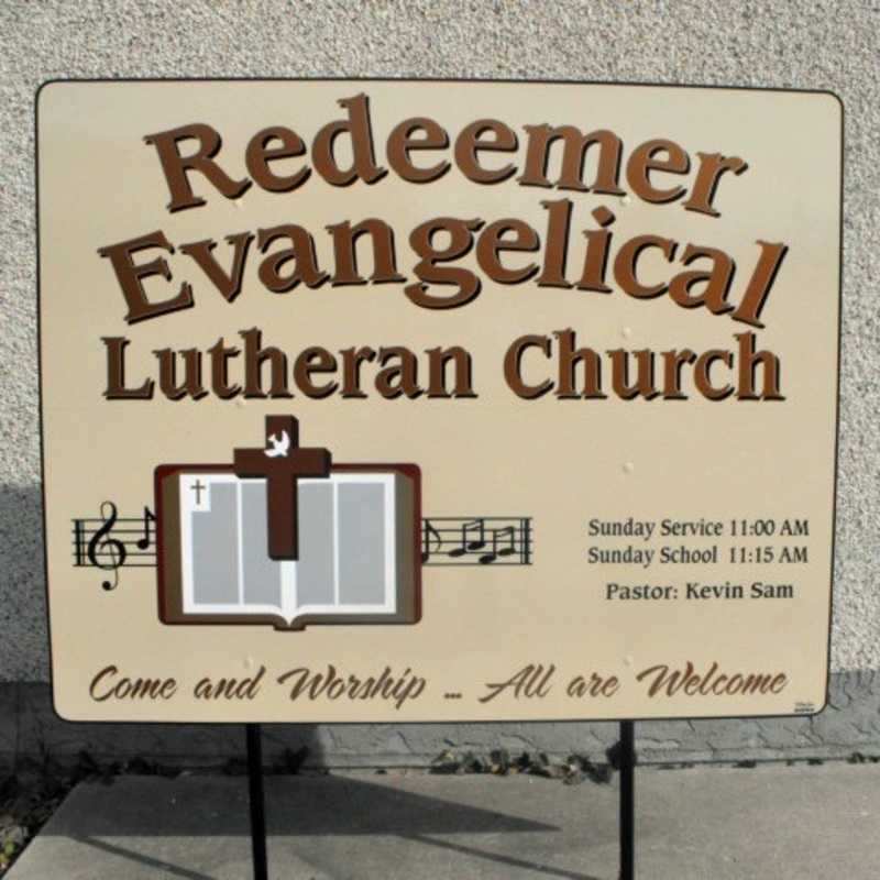 New church sign